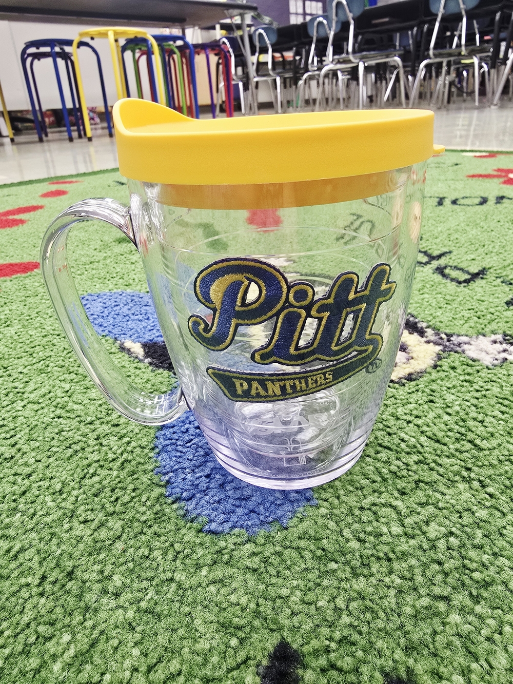 Tervis Pitt Panthers Yellow Insulated Travel Mug with Lid 24 Oz.